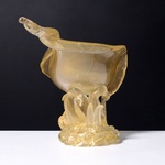 Large Ercole Barovier CONCHIGLIA Shell Compote / Vessel, Murano